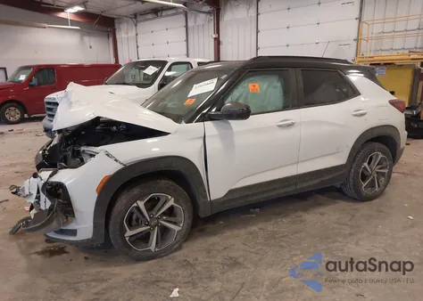 2021 Chevrolet Trailblazer Rs из США, поврежденный, VIN KL79MUSL7MB019341